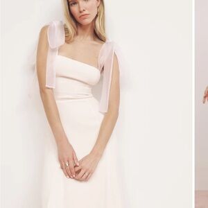 Reformation Cream Midi Dress (Sz 4)